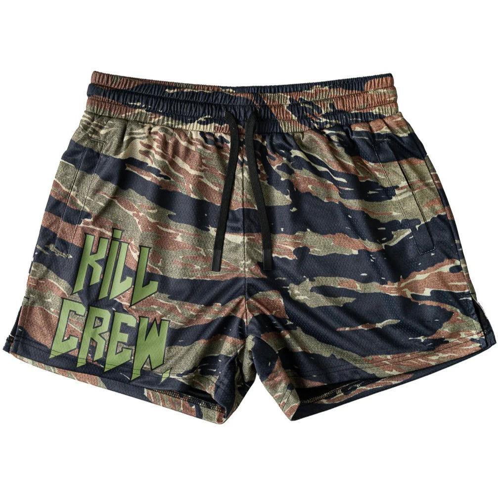 MUAY THAI SHORTS (MID THIGH CUT) -